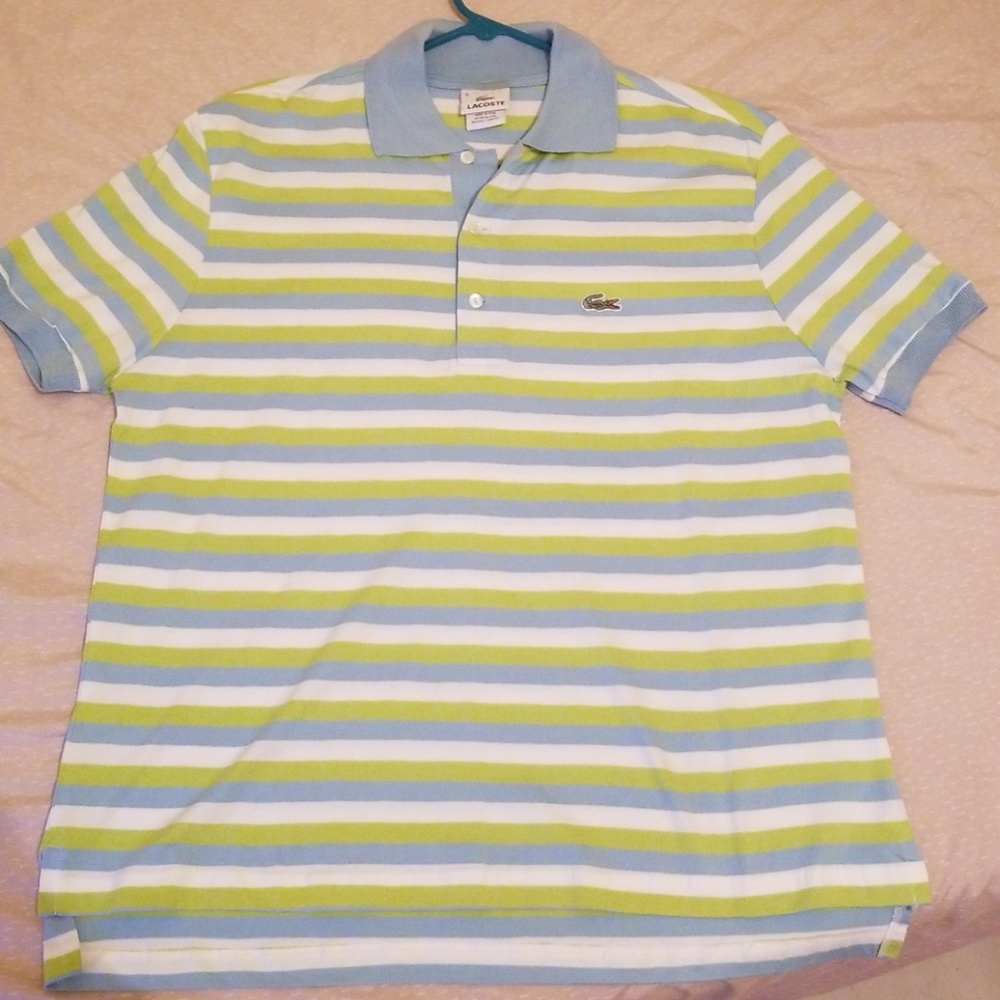 Mens Lacoste polo size 5